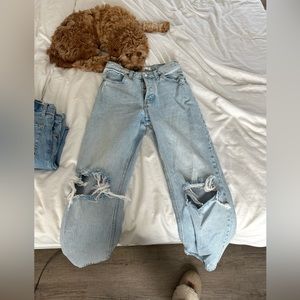 Abercombie and Fitch jeans